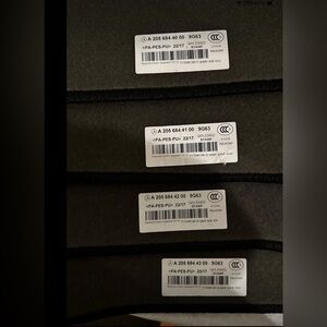 Mercedes AMG Floor Mat Set